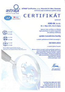 Certifikát